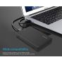 حافظة هارد درايف خارجي اوريكو لهارد HDD وSSD مقاس 2.5 بوصة، اسود - 2577U3