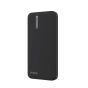 PZX Wired Power Bank, 10000 mAh, 2 USB Ports, Black - V07