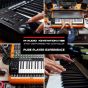 M-Audio Keystation 61 MK3 Keyboard Controller- Black and White