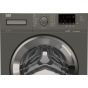 Beko Front Load Inverter Washing Machine, 7 Kg, Grey - WTV 7512 XMCI2, with Steam Iron, 2200 Watt - SIM 3122 T