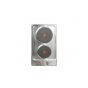 Kitchen Line Electric Built-in Hob, 30cm, 2 Burners, Silver - ZP.DN2003