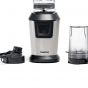 Tank Super Personal Blender with Bottle and Grinder, 600ml, 800 Watt, Silver and Black - OK 1079