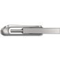 فلاش درايف USB فئة C سانديسك الترا دوال درايف لوكس، سعة 512 جيجا، فضي - SDDDC4-512G-G46