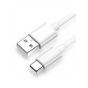 كابل شحن USB-A الى USB-C، طول 1 متر - ابيض