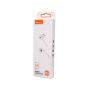 Recci Wired Earphones, White - REP-L15