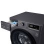 LG Vivace Front Load Inverter Washing Machine, 10KG, Black - F4Y3RYGYJV