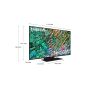 Samsung 55 Inch 4K UHD Smart QLED TV with Built-in Receiver - 55QN90BA