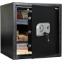 Safety Tech Biometric Fingerprint Safe Box, Black - GN40FSA