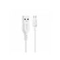 Buddy BU-C200 Charging Cable, USB-A to Micro USB, 2 Meters - White