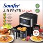 Sonifer Digital Air Fryer, 6.5L, 1500W, Black - SF-1028
