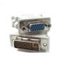 DVI-i 24-5 pin Male to VGA 15 pin Female Converter Adapter