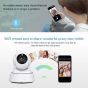 Wireless Indoor and Outdoor Security Camera, 1080P - White