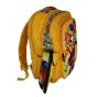Gharibo Bags School Backpack With Pencil Case For Girls, Candy Pattern - Yellow