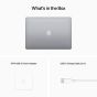 لاب توب ابل ماك بوك برو، رقاقة ابل M2، شاشة 13.3 بوصة بخاصية Touch ID، هارد 256 جيجا SSD، رام 8 جيجا، كارت شاشة ابل 10 كور GPU، ماك - فضي