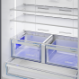 Beko No Frost Side By Side Refrigerator, 624 Liters, Titanium Inox - GNE134626ZXH, with Blender, 1.5 Liters, 600 Watt - TBN 62608 W