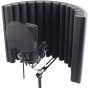 sE Electronics Wired Studio Vocal Recording Package with Reflection Filter, Grey - X1-S
