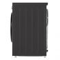 LG Front Load Inverter Washing Machine, 8KG, Platinum Black - F4Y2TYGYZ