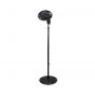 Tornado Halogen Electric Stand Heater, 3 Candles, 2000 Watt, Black- THH-2000S