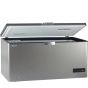 Penguin Defrost Chest Deep Freezer, 505 Liters, Silver - ES571-L