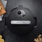 Nutricook  Electric Pressure Cooker, 8 Liters, 1500 Watt, Silver and Black- NC-SP330