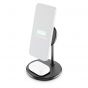 Cellularline Wireless Charger for iPhones and AirPods, 7.5 Watt - Black