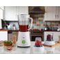 Braun Countertop Blender with Chopper and Grinder, 1.5 Liters, 500 Watt, White-JB0123WH