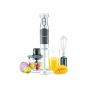 Cuisinart Hand Blender with Attachments, 600 Watt, Silver - CSB-136HK