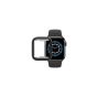 Rock Rose TPU Case Cover for Apple Watch 6-SE-5-4 44mm, Black - RRPCAWN44B