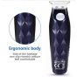 VGR Hair Clipper, Dry, Blue and Silver - V-212