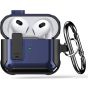 leQuiven Compatible with Airpods 3rd Generation Case 2021, Shockproof Protective Case Cover for Airpods 3 Charging Case with Keychain, Full-Body Rugged Hard Shell for Air pods 3, Not Include AirPods