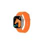 Itel Smartwatch 2 Ultra - Silver Case, Orange Strap
