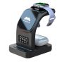 Majentik 5 in 1 Wireless Charger, 15 Watt, Black - MW-11