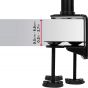 Duronic Quad Arm Holder for 15 to 27 Inch Monitors, Black - DM454