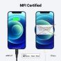كابل بموصل USB فئة C الى لايتنينج ايه سي اي فاست، طوله 1.2 متر، اسود - C3-01