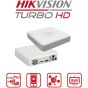 مسجل فيديو رقمي هيكفيجن 1080 بكسل، H.265، بـ 4 قنوات، ابيض - DS-7104HGHI-K1