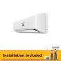 Sharp Split Air Conditioner, 1.5 HP, Cooling Only, White - AH-AP12ZHE