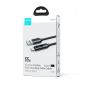 Joyroom USB-A to USB-C Charging and Data Cable, 1.2 Meters, 66W, Black - AC066A16