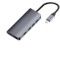 USB Type C 8 in 1 Hub - Grey