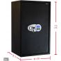 Safety Tech Digital Screen Safe Box, Black - GN75EID