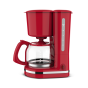 Sonai Filter Coffee Maker, 12 Cups, 870 Watts, Red - SH-1210