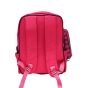 Gharibo Bags School Backpack With Pencil Case For Girls, Cross Lines Pattern - Pink