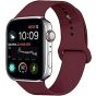 Silicone Band for Honor Band 6 / Huawei Band 6 (Red)-One Size