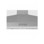 Passap Built-In Pyramid Hood, 90 CM, Silver Matt Inox- D004-90-IX