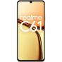 ريلمي C61 بشريحتين، 128 جيجا، رام 6 جيجا، شبكة 4G LTE مقاوم للمياه و الغبار - ذهبي سباركل