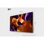 LG 83 Inch 4K UHD Smart OLED evo TV, with Built in Receiver - OLED83G46LA