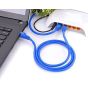 كابل كيندكس LAN Cat 6، 3متر، ازرق - KX1902