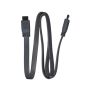 كابل HDMI HD مسطح، 1 متر - رمادي