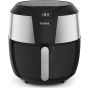 Tefal Air Fryer XXL, 1800 Watt, 5.6 Liters, ‎Black and Silver - EY701 with International Warranty