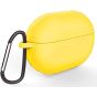 Silicone Case With Holder for Huawei Free Buds Pro -Yellow