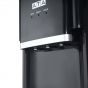 ATA Hot, Cold and Normal Water Dispenser with Cabinet, 3 Taps, Black and Silver - KWD-2023
